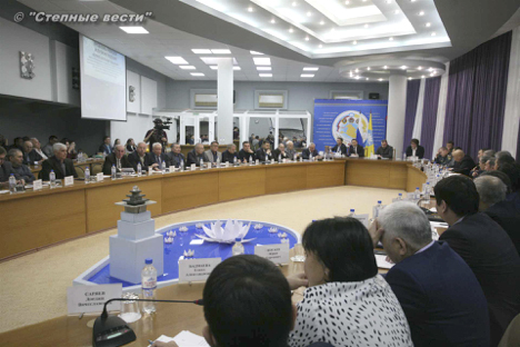 Круглый стол по вопросам обводнения Республики Калмыкия 